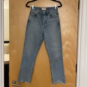 Agolde Riley Crop Jeans